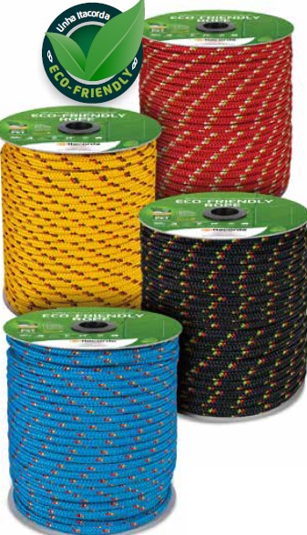 CORDA 06MM/200M TRAN PET PRETA - CARRETE