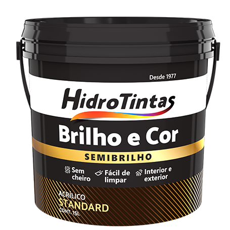TINTA SEMI BRIL 15L BRANCO NEVE  HIDRO