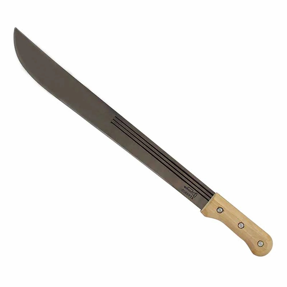 FACAO CORNETA 22” CABO MADEIRA