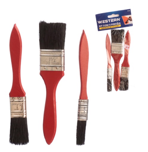 PINCEL PINTURA 3PC - WESTERN