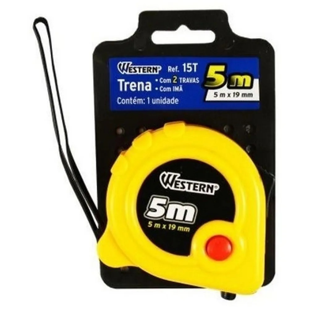 TRENA TRAVA AUTOMATICA 5MX19MM - WESTERN
