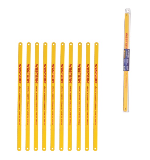 SERRA AÇO BI-METAL 24” 10PC - WESTERN