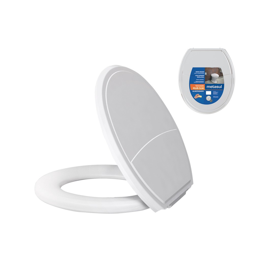 ASSENTO ALMOF. BRANCO PLUS SLIM METASUL