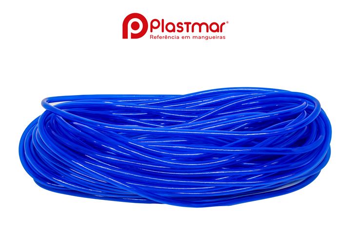 ESPAGUETE PVC 5,0X6,8 AZUL 1KG