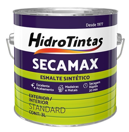 TINTA ESMAL SINT 112ML PRETO HIDRO