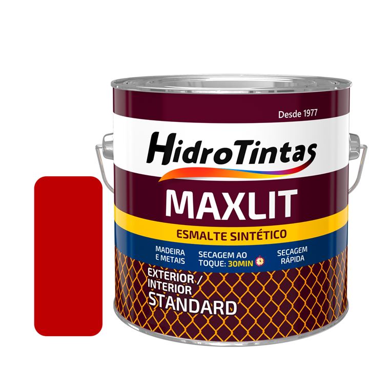 TINTA ESMALT SINT 900ML VERMELHO HIDRO