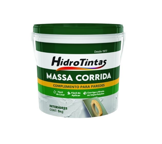 MASSA CORRIDA 5KG - HIDROTINTAS