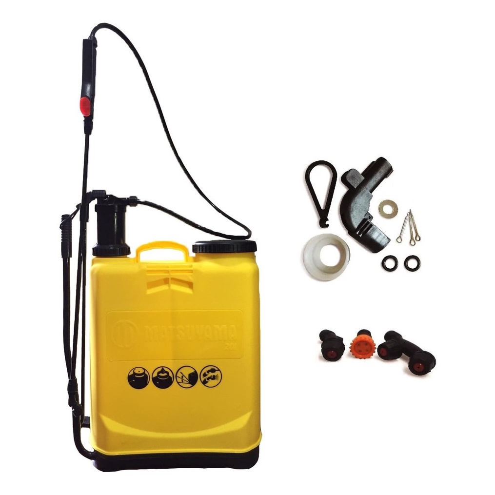 PULVERIZADOR COSTAL MANUAL 20L MATSUYAMA