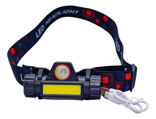 LANTERNA CABECA LED RECARREGAVEL LOTUS