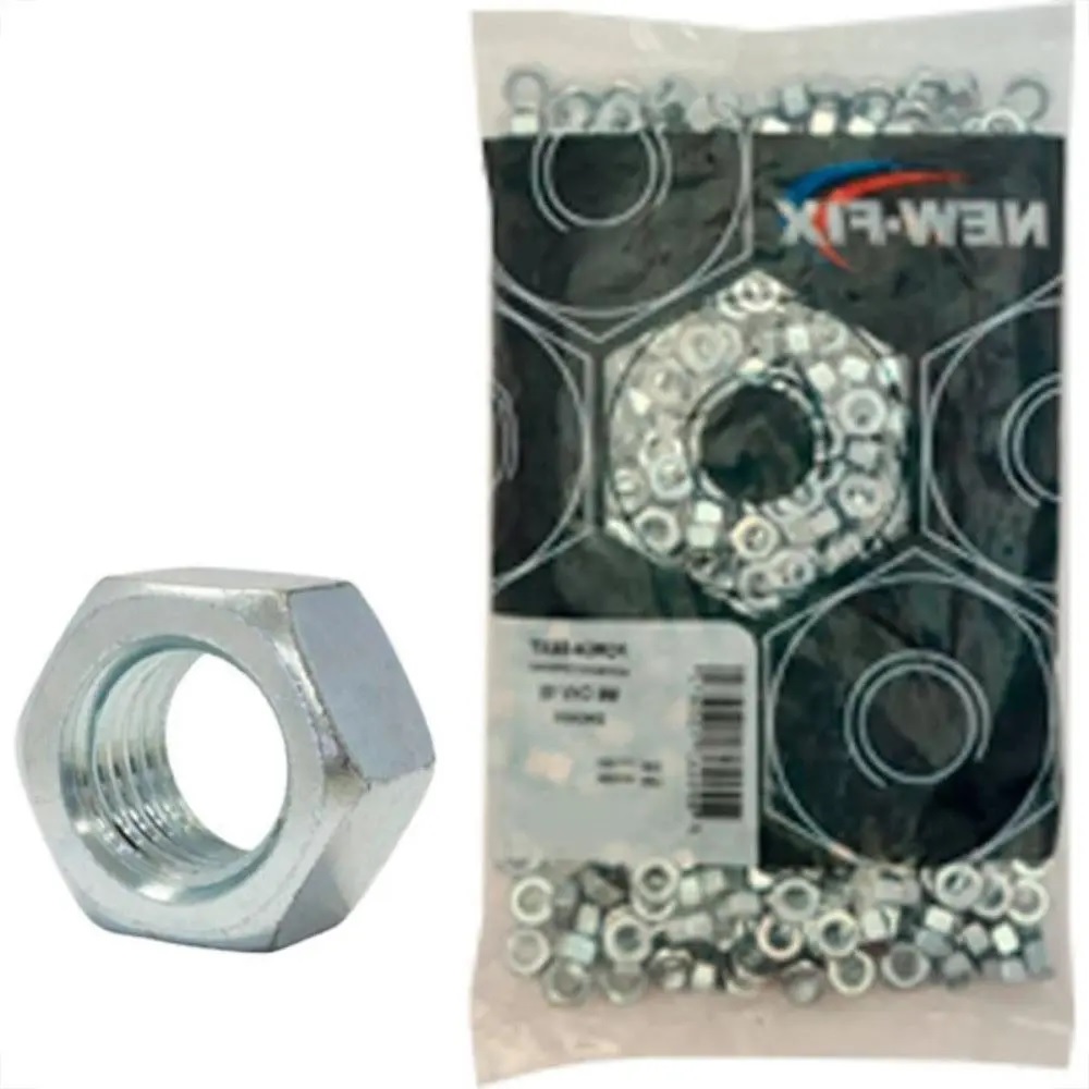 PORCA 3/8 SX GALV. NEW-FIX